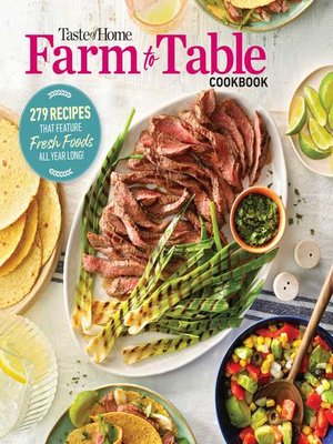 cover image of Taste of Home Farm to Table Cookbook
